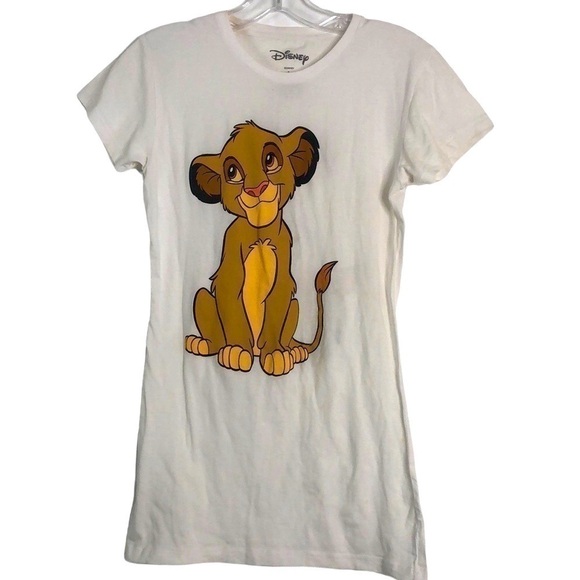 DISNEY LION KING SIMBA GIRLS SHIRT SIZE LARGE - Picture 1 of 5